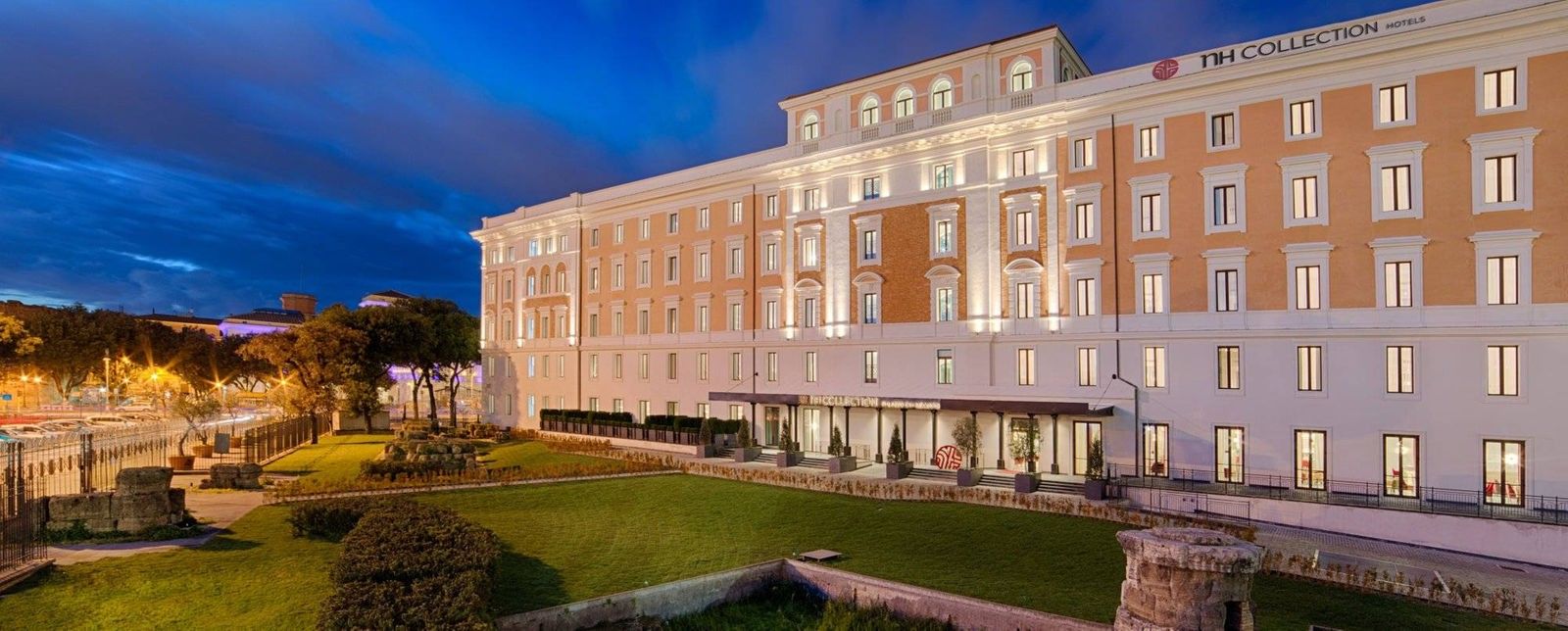 ホテル Nh コレクション パラッツォ チンクエチェント ローマ エクステリア 写真 The Westin Palace, Rome
